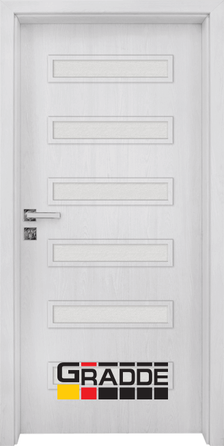 Интериорна врата Gradde Schwerin, цвят Сибирска Лиственица