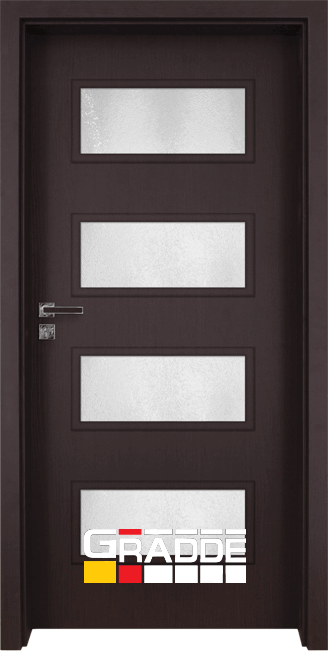 Интериорна врата Gradde Blomendal, цвят Орех Рибейра