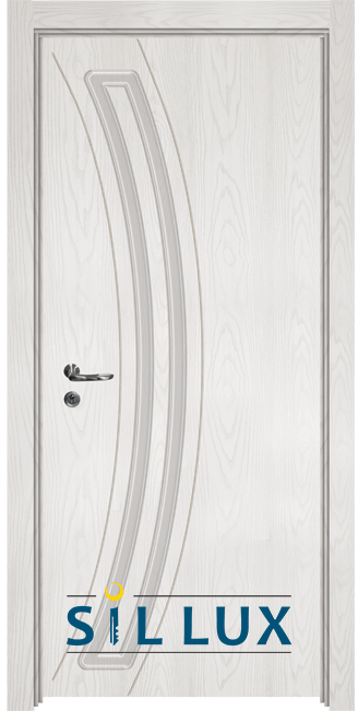 Интериорна врата Sil Lux, модел 3012-P, цвят Снежен бор