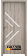 Вътрешна врата Граде, модел Paragon Glas 3-4, цвят Ясен Вералинга