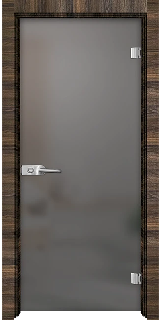 Стъклена интериорна врата, Matt G 11-2 5 Стъклена интериорна врата Matt-G-11-2, Райски орех
