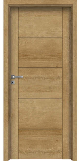 Интериорна врата Invado Aristo модел 1 1 Интериорна врата Invado Aristo модел 1, цвят European Oak
