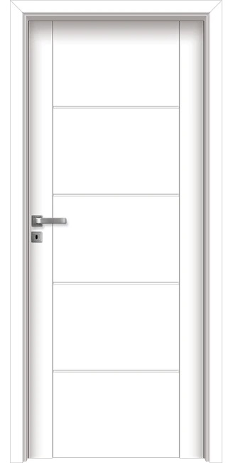 Интериорна врата Invado Aristo модел 1 5 Интериорна врата Invado Aristo модел 1, цвят Lindo White