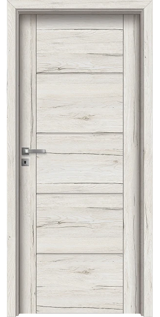 Интериорна врата Invado Aristo модел 1 3 Интериорна врата Invado Aristo модел 1, цвят Snowy Oak