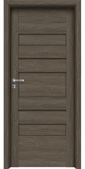 Интериорна врата Invado Pasaro модел 1 6 Интериорна врата Invado Pasaro модел 1, цвят Ashy Oak