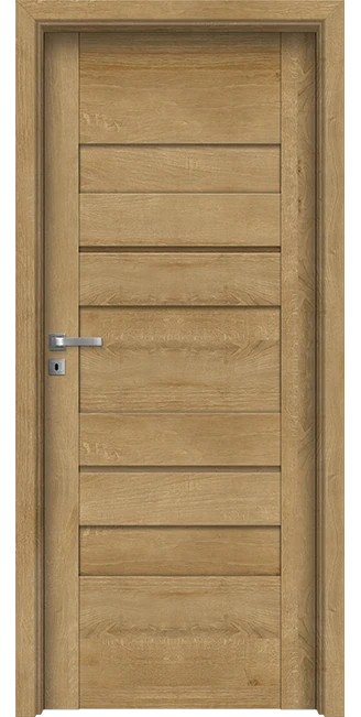 Интериорна врата Invado Pasaro модел 1 5 Интериорна врата Invado Pasaro модел 1, цвят European Oak