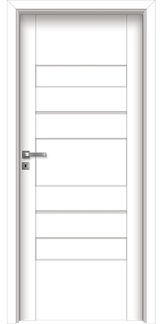 Интериорна врата Invado Pasaro модел 1 1 Интериорна врата Invado Pasaro модел 1, цвят Lindo White